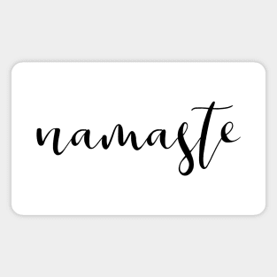 Zen Namaste Text 4 Magnet